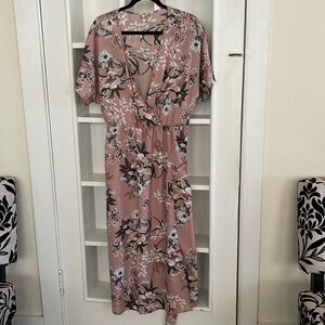 SHEIN new never worn dress with tie waist